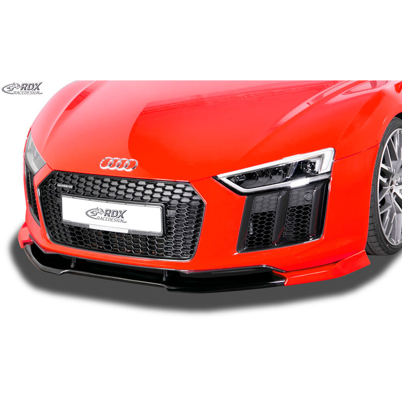 RDX RaceDesign, Frontspoiler Vario-X, passar Audi R8 & R8 Spyder 2015- (PU)