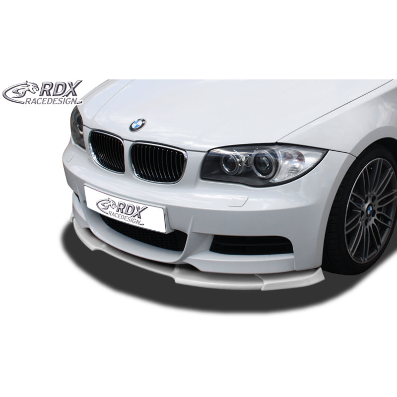 RDX RaceDesign, frontspoiler Vario-X, passar BMW 1-serie E82/E88 Coupé/Cabrio 'M-Package' (PU)