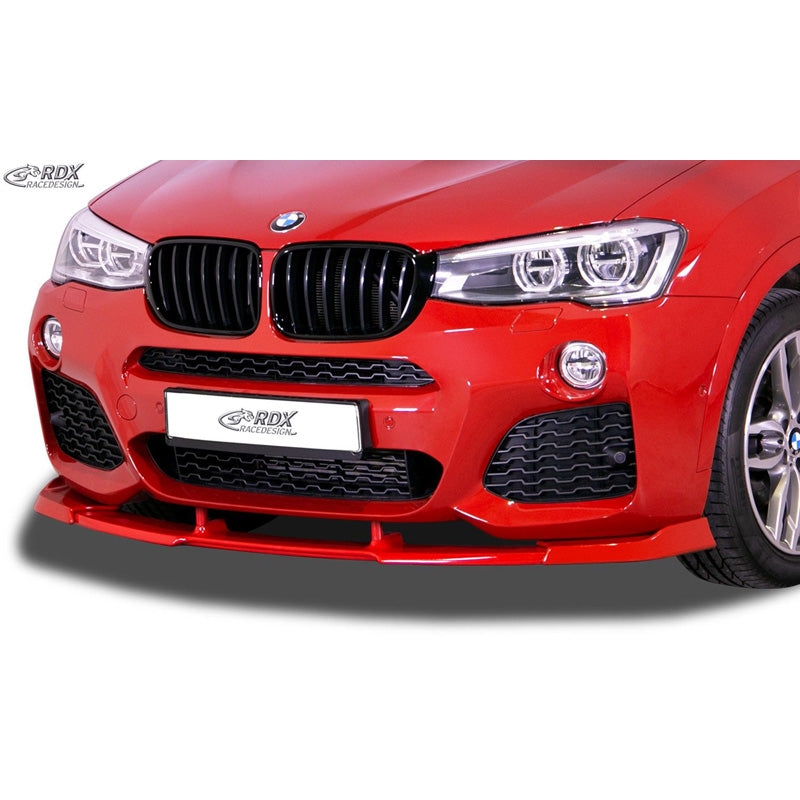 RDX RaceDesign, Frontspoiler Vario-X, passar BMW X3 F25 M-Sport & M-Technic 2014-2017 (PU)