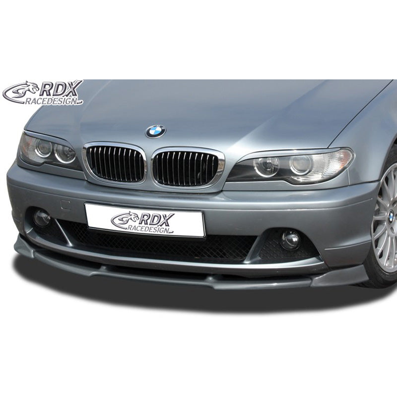 RDX RaceDesign, Frontspoiler Vario-X, passar BMW 3-serie E46 Coupe/Cabrio 2003- (PU)