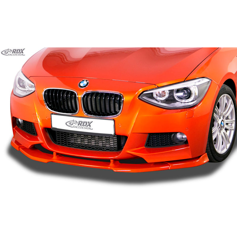 RDX RaceDesign, frontspoiler Vario-X, passar BMW 1-serie F20 2011-2015 med M främre stötfångare (PU)