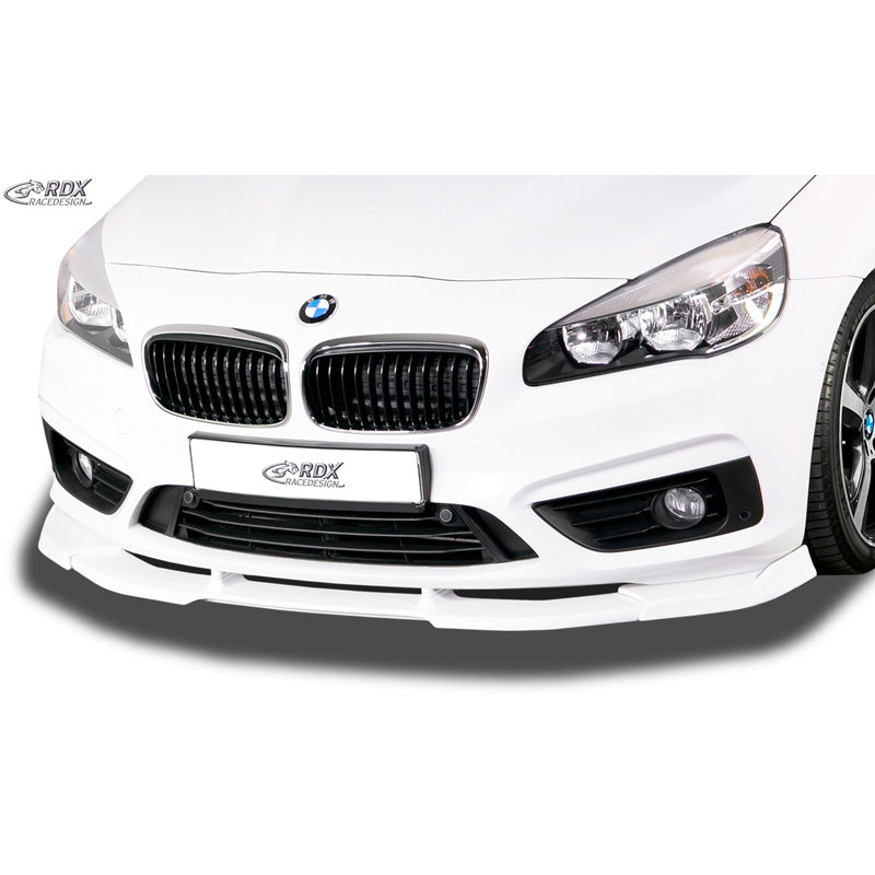 RDX RaceDesign, Frontspoiler Vario-X, passar BMW 2-Series F45/F46 Active & Gran Tourer 2015-2018 (PU)