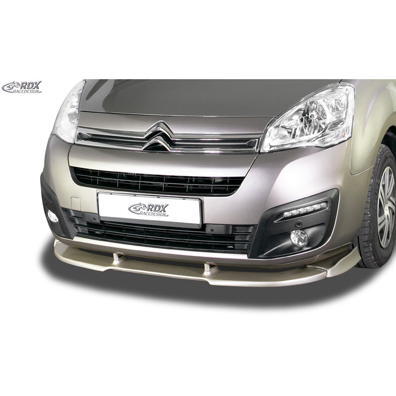 RDX RaceDesign, Frontspoiler Vario-X, passar Citroën Berlingo (B9)/Peugeot Partner 2015-2018 (PU)