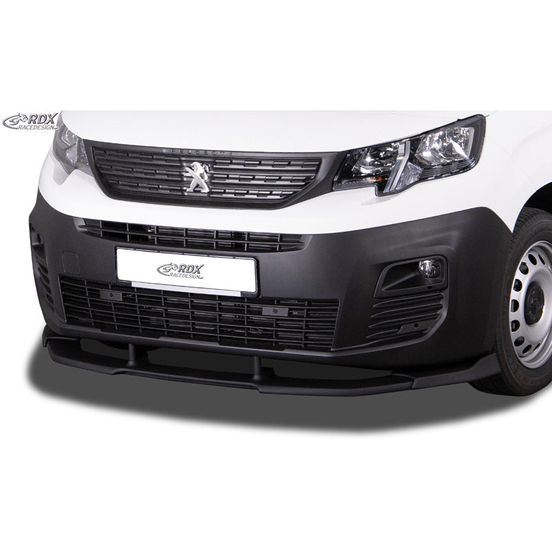 RDX RaceDesign, Frontspoiler Vario-X, passar Citroën Berlingo / Peugeot Partner & Rifter / Opel Combo / Toyota ProAce City & ProAce City Verso 2018- (PU)