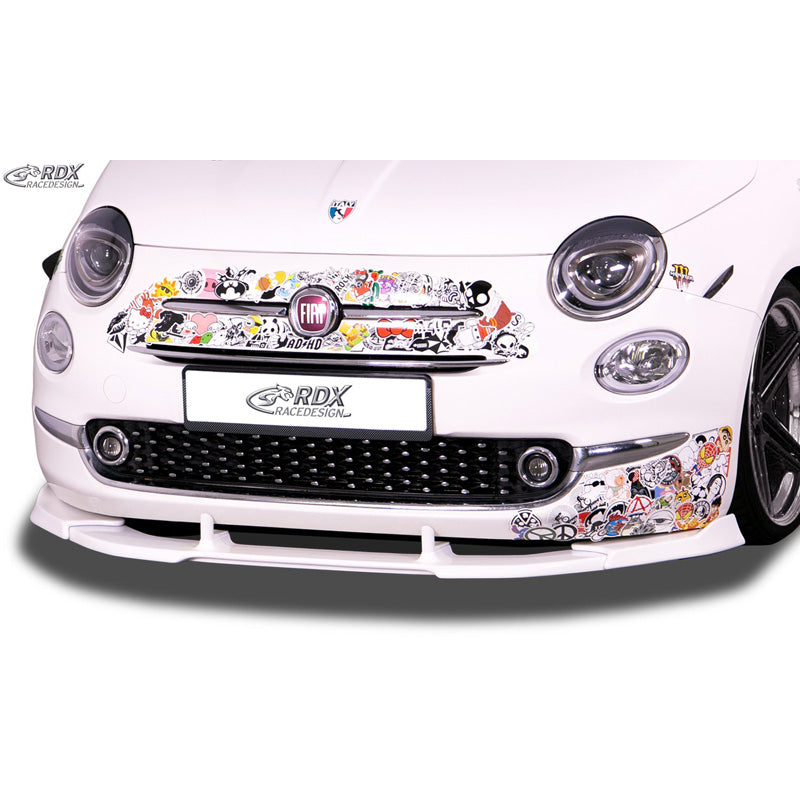 RDX RaceDesign, Frontspoiler Vario-X, passar Fiat 500 FL 2016- (PU)