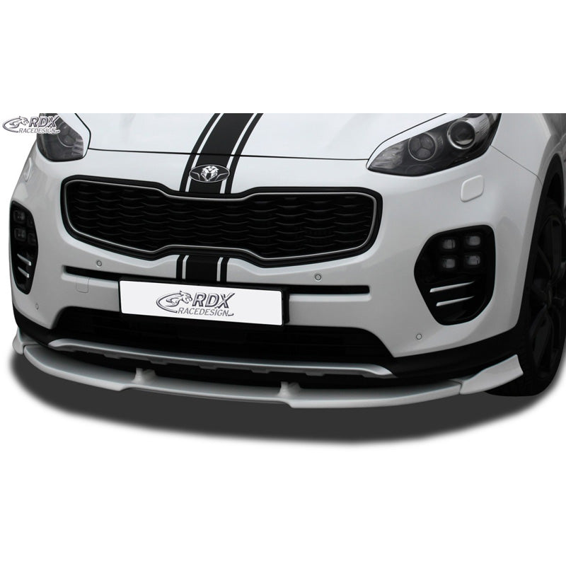 RDX RaceDesign, Frontspoiler Vario-X, passar Kia Sportage (QL) 2016-2018 (PU)