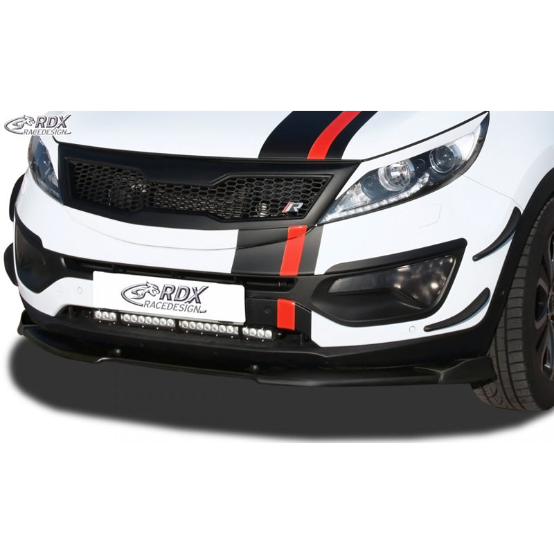 RDX RaceDesign, Frontspoiler Vario-X, passar Kia Sportage (SL) 2010-2015 (PU)