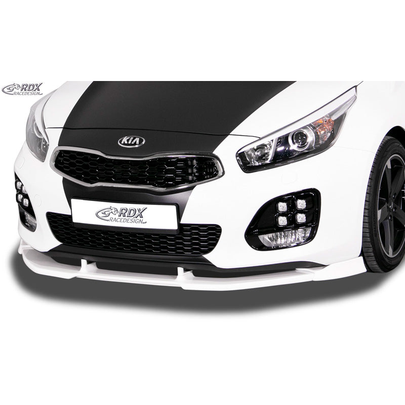 RDX RaceDesign, Frontspoiler Vario-X, passar Kia Ceed (JD) HB/SW & Pro Ceed GT & GT-Line 2015-2018 (PU)