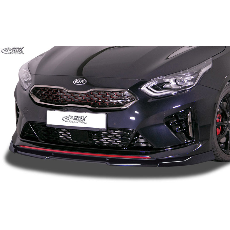 RDX RaceDesign, Frontspoiler Vario-X, passar Kia Ceed HB/Sportswagon & ProCeed GT/GT-Line 2018- (PU)