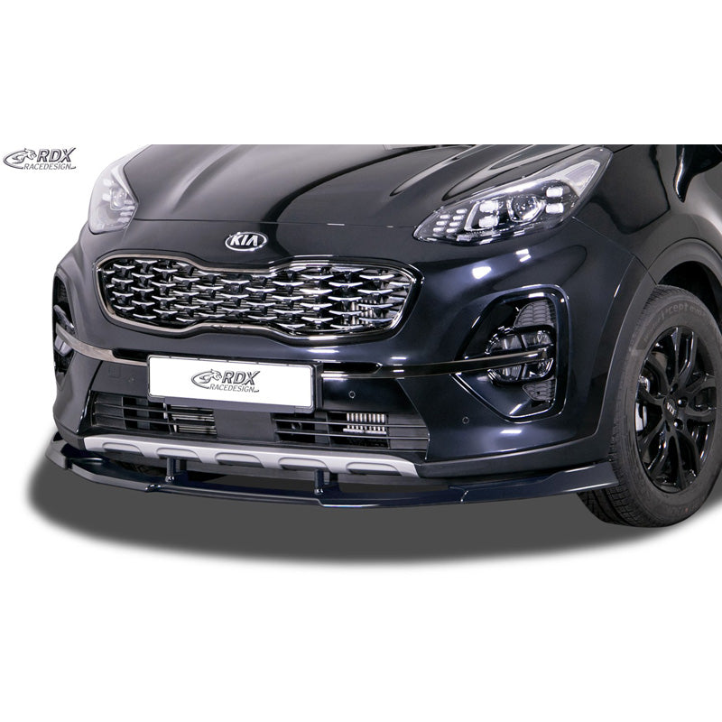 RDX RaceDesign, Frontspoiler Vario-X, passar Kia Sportage (QL) Facelift 2018- inkl. GT-Line (PU)