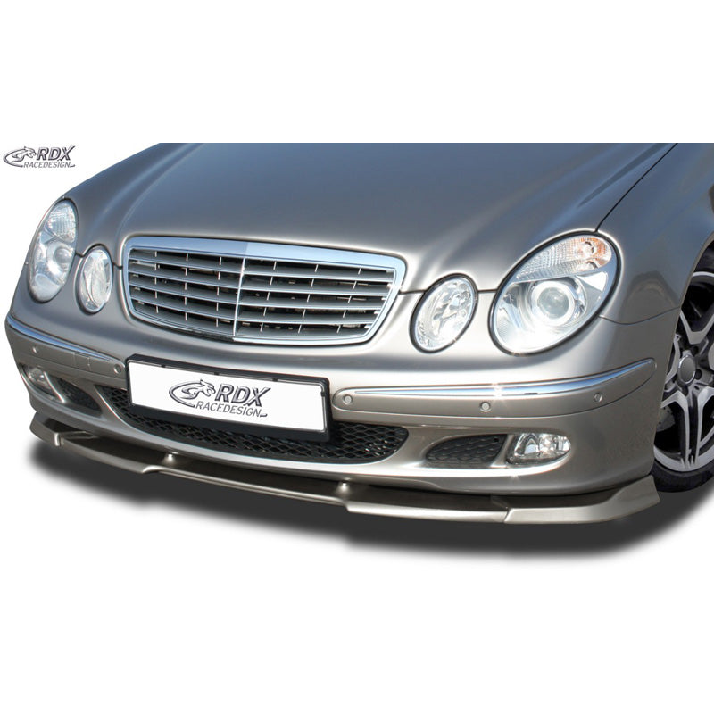 RDX RaceDesign, Frontspoiler Vario-X, passar Mercedes E-Klass W211 Classic/Elegance 2002-2006 (PU)