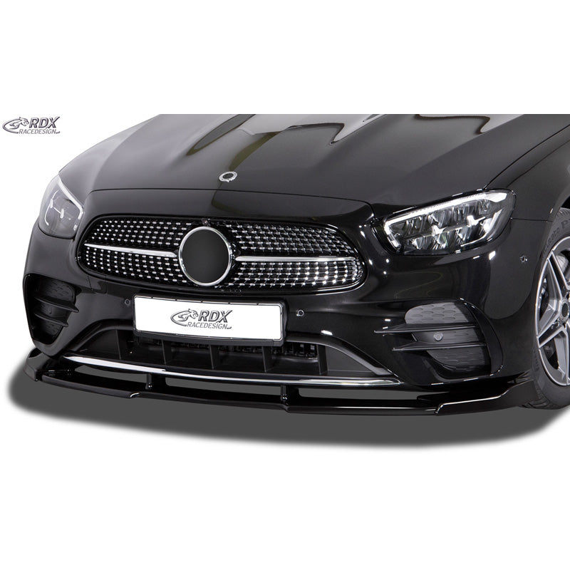 RDX RaceDesign, Frontspoiler Vario-X, passar Mercedes E-klass W213/S213/A238/C238 AMG-Line Facelift 2020- (PU)