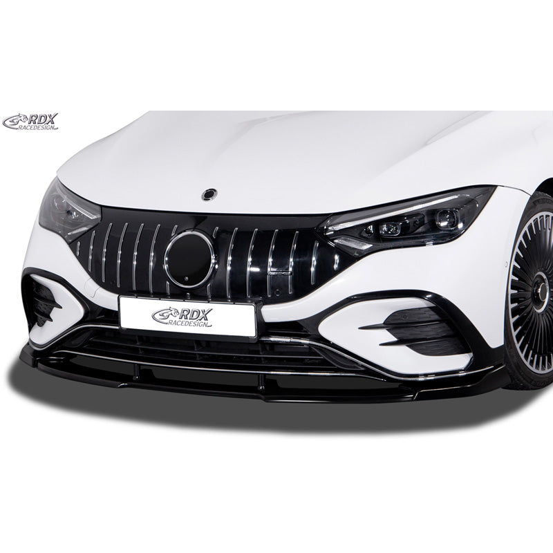 RDX RaceDesign, Frontspoiler Vario-X, passar Mercedes EQE 2022- (V295) Inkl. AMG & AMG Line (PU)