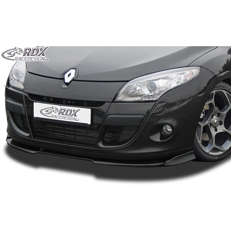 RDX RaceDesign, Frontspoiler Vario-X, passar Renault Megane III Coupe/Cabrio/CC 2008-2012 (PU)