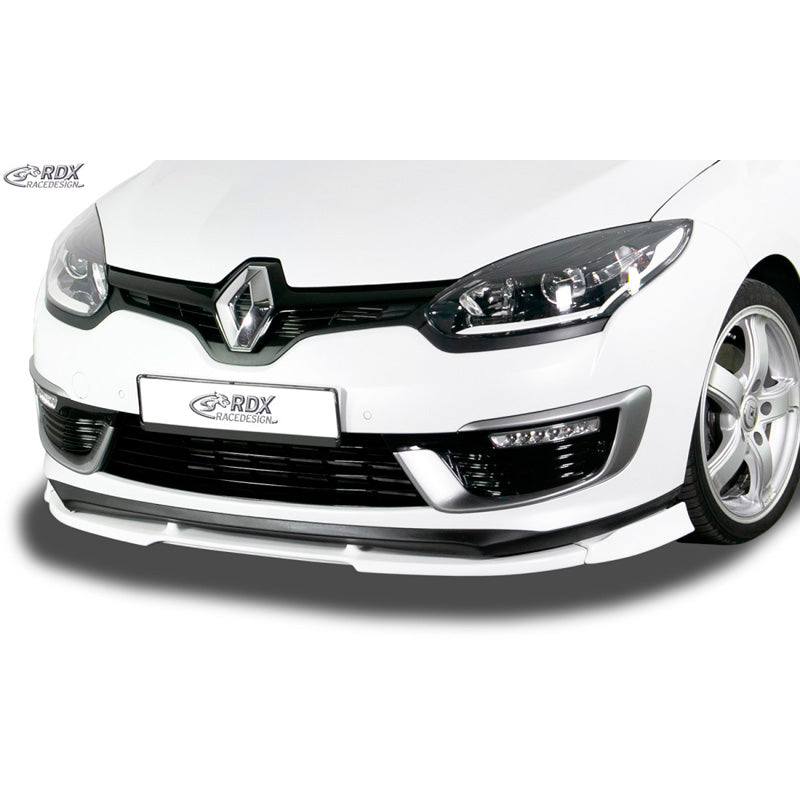 RDX RaceDesign, Frontspoiler Vario-X, passar Renault Megane III GT + GT-Line 2014- (PU)