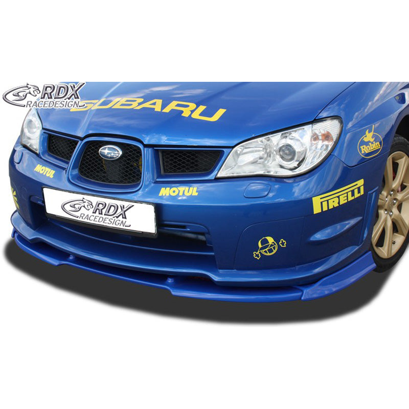 RDX RaceDesign, frontspoiler Vario-X, passar Subaru Impreza 3 (GD) WRX 2005-2007 (PU)