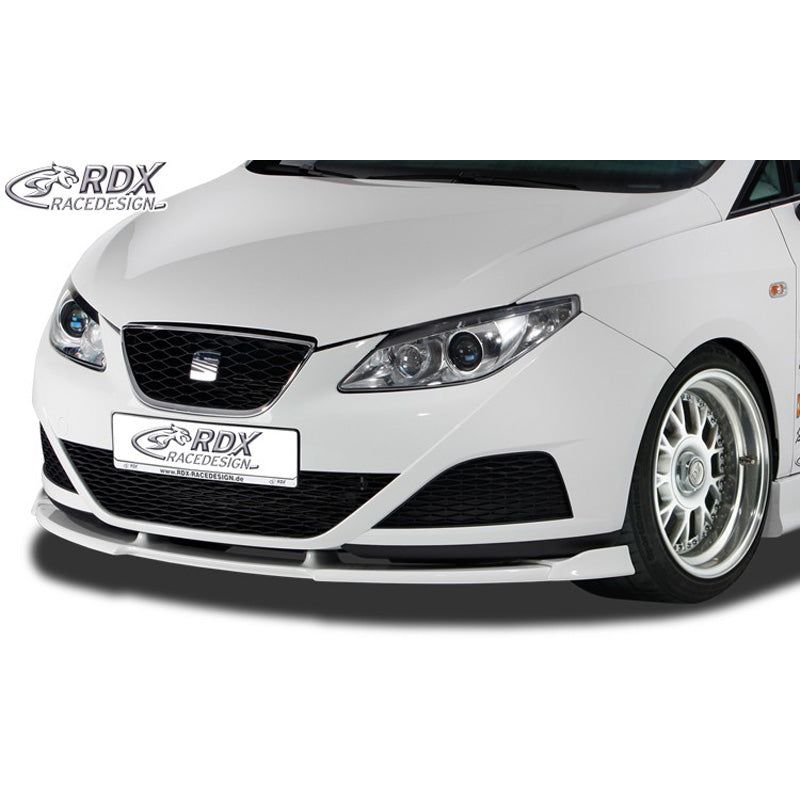 RDX RaceDesign, Frontspoiler Vario-X, passar Seat Ibiza 6J 2008-2012 inkl. SC/ST (PU)