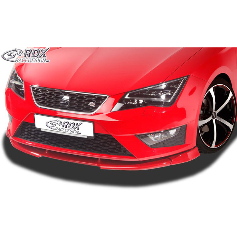 RDX RaceDesign, Frontspoiler Vario-X, passar Seat Leon 5F FR/Cupra 2013-2017 inkl. SC/ST (PU)