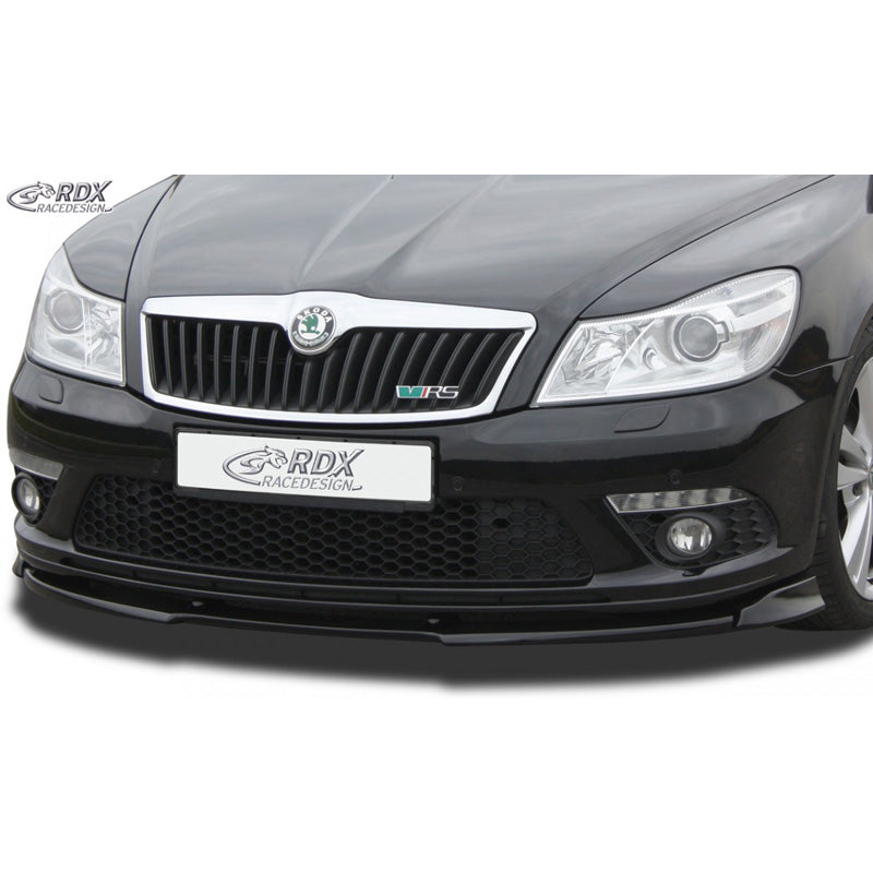 RDX RaceDesign, Frontspoiler Vario-X, passar Skoda Octavia II RS Facelift 2009-2012 (PU)