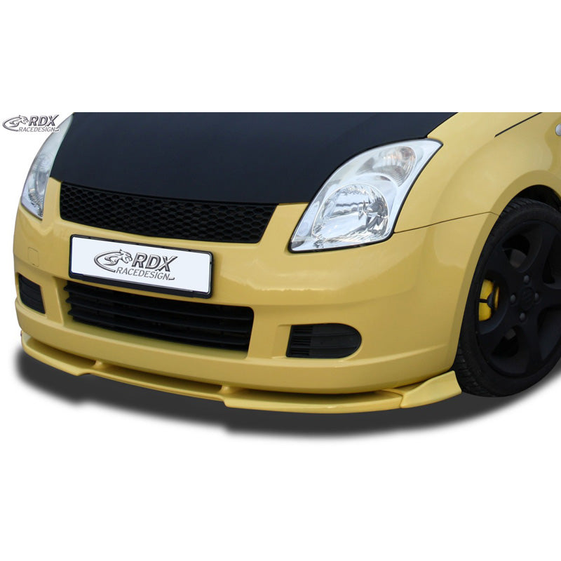 RDX RaceDesign, Frontspoiler Vario-X, passar Suzuki Swift MZ/EZ 2005-2008 (PU)