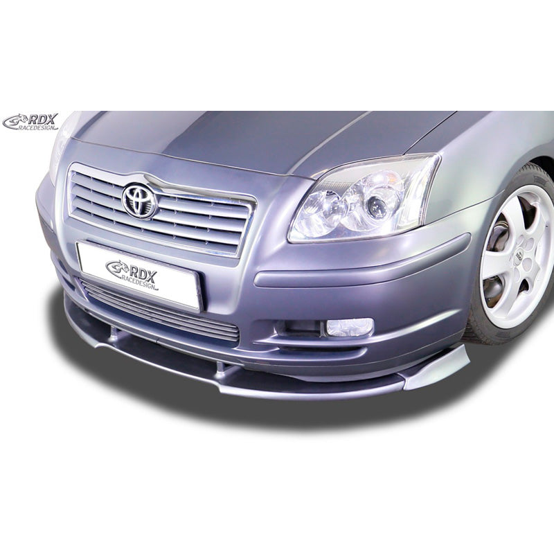 RDX RaceDesign, Frontspoiler Vario-X, passar Toyota Avensis T25 2003-2006 (PU)