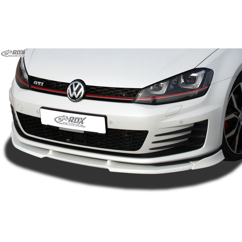 RDX RaceDesign, Frontspoiler Vario-X, passar Volkswagen Golf VII GTi/GTD 2012-2017 (PU)