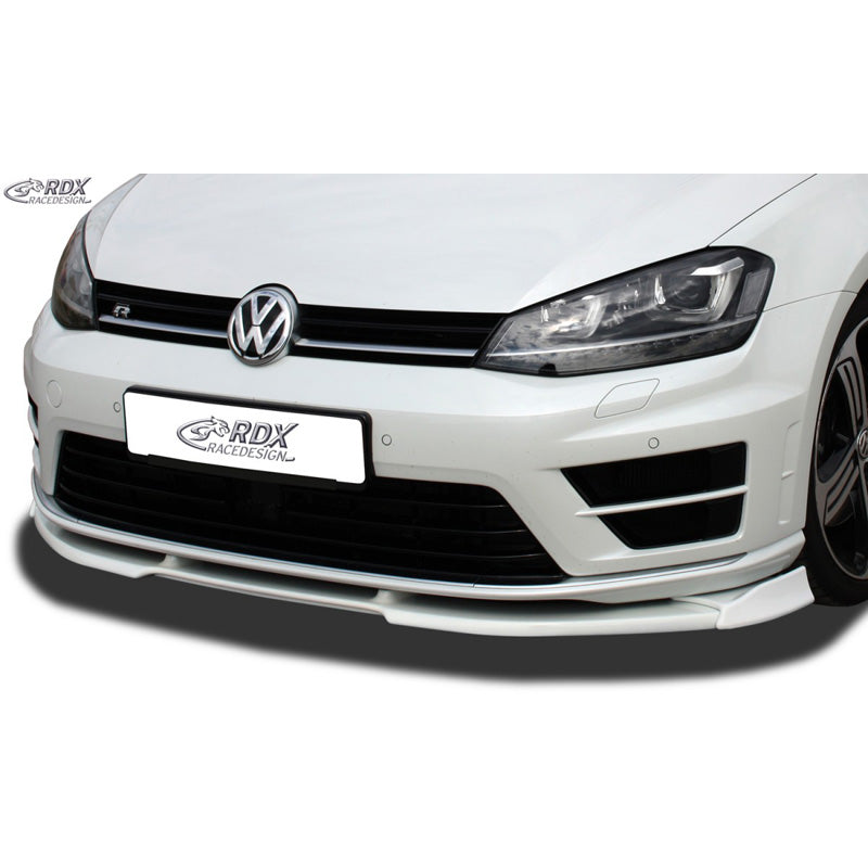 RDX RaceDesign, Frontspoiler Vario-X, passar Volkswagen Golf VII R 2012-2017 (PU)