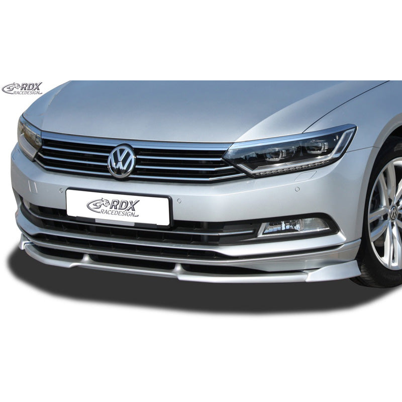 RDX RaceDesign, Frontspoiler Vario-X, passar Volkswagen Passat 3G (B8) 2014-2019 exkl. R-Line (PU)