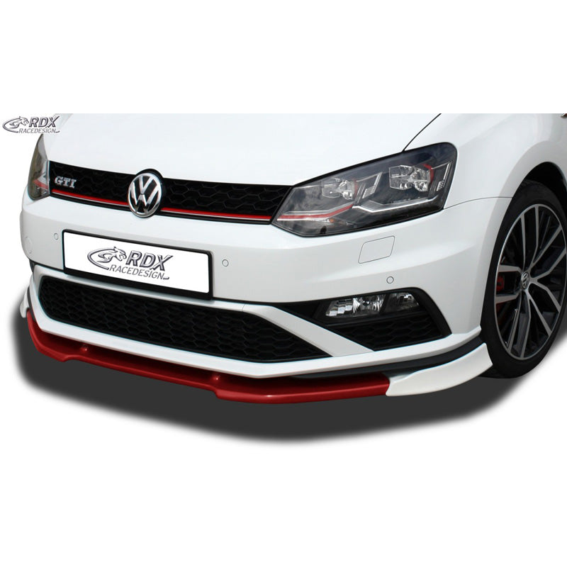 RDX RaceDesign, Frontspoiler Vario-X, passar Volkswagen Polo 6C GTi 2014-2017 (PU)