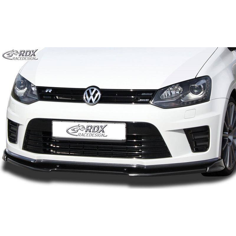 RDX RaceDesign, Frontspoiler Vario-X, passar Volkswagen Polo 6R WRC 2009-2014 (PU)