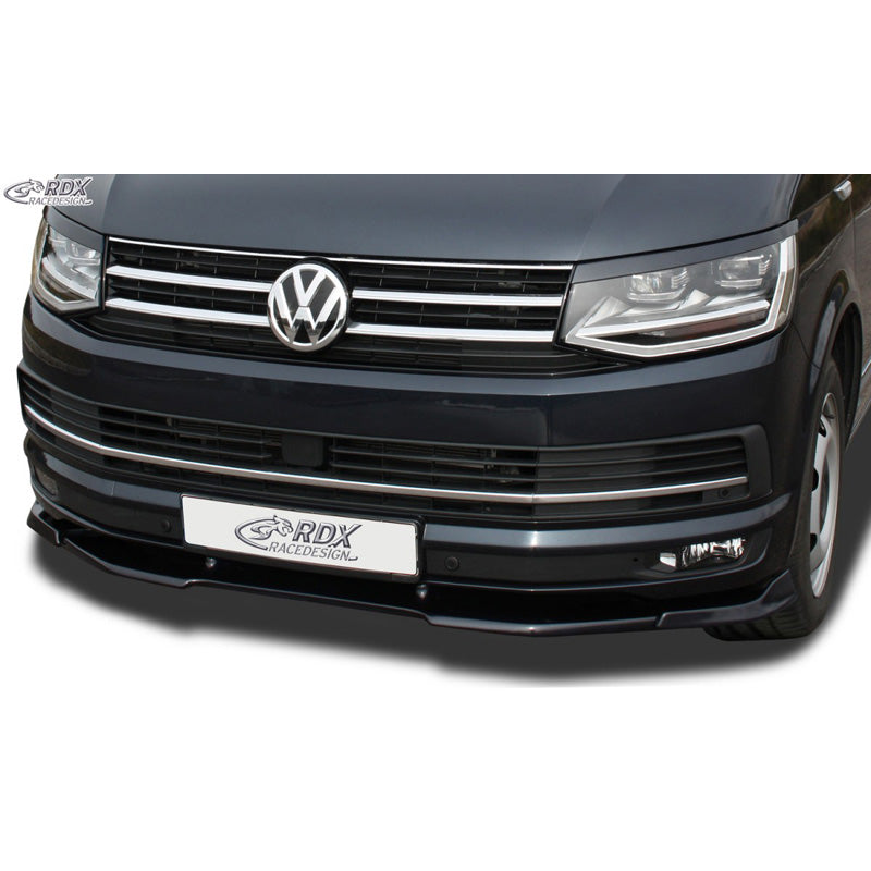 RDX RaceDesign, Frontspoiler Vario-X, passar Volkswagen Transporter T6 2015-2019 (lackerad & omålad stötfångare) (PU)