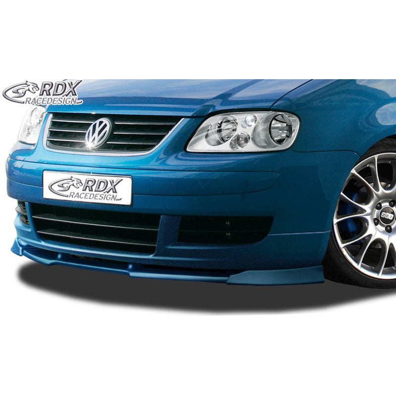 RDX RaceDesign, Frontspoiler Vario-X, passar Volkswagen Touran 2003-2006 & Caddy 2004-2010 (PU)