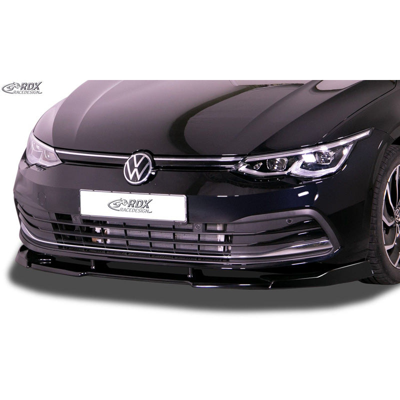 RDX RaceDesign, Frontspoiler Vario-X, passar Volkswagen Golf VIII HB/Variant 2020- exkl. R/R-Line/GTi/GTD/GTE (PU)