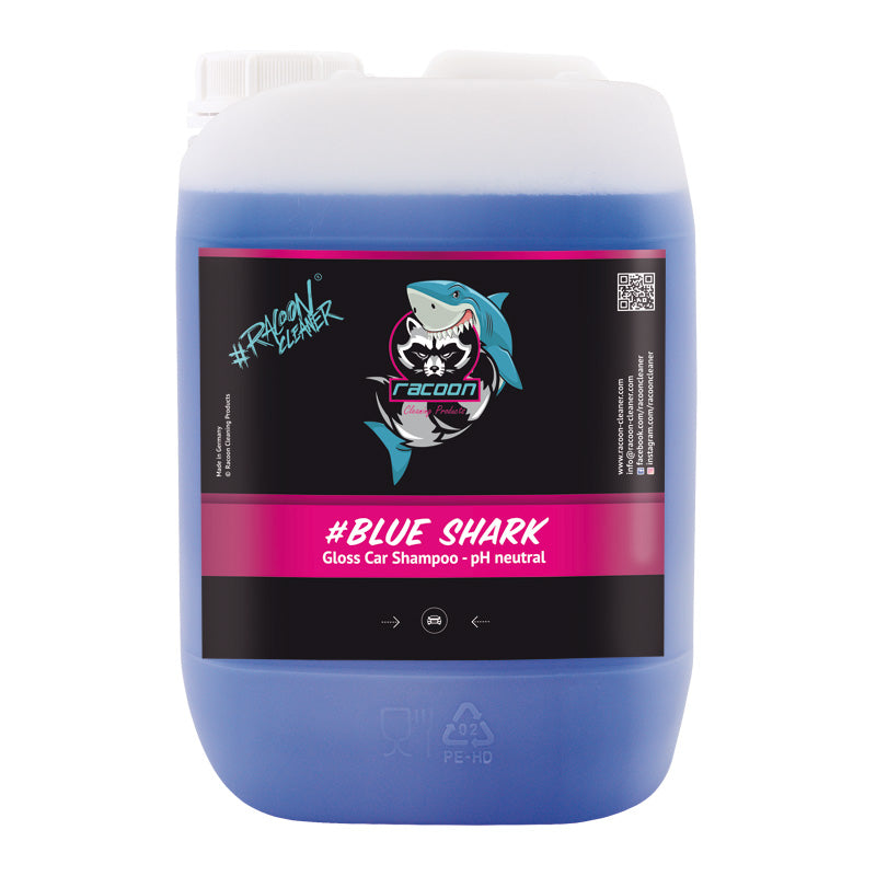 Racoon, BLUE SHARK Gloss Schampo för bil - 5000ml