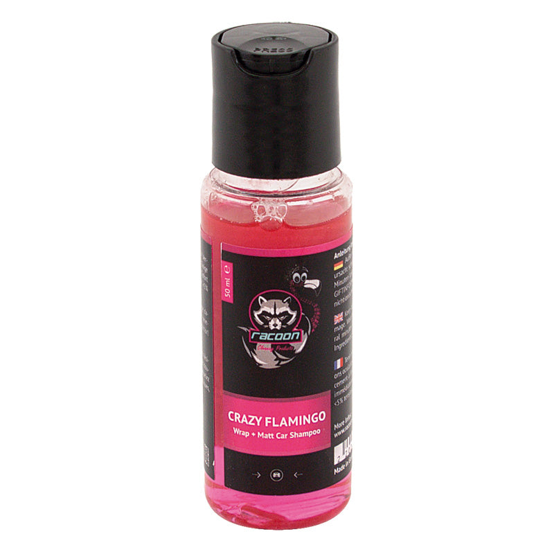 Racoon, CRAZY FLAMINGO Matt bilschampo - 50ml