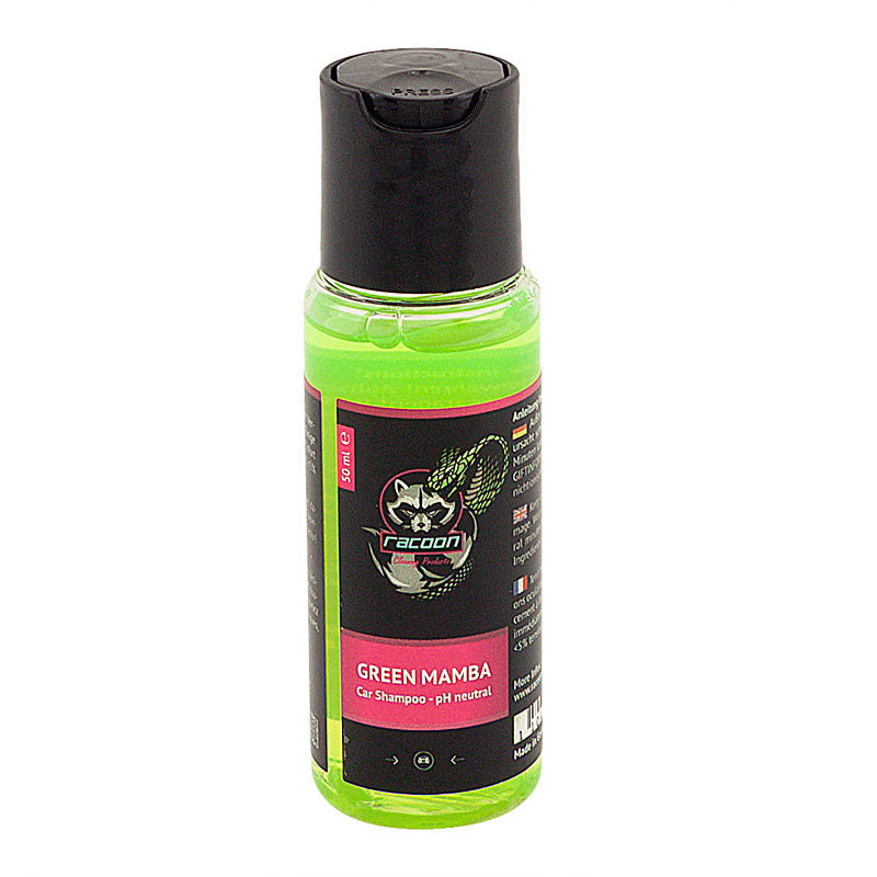 Racoon, GREEN MAMBA Bilschampo - pH-neutralt - 50ml