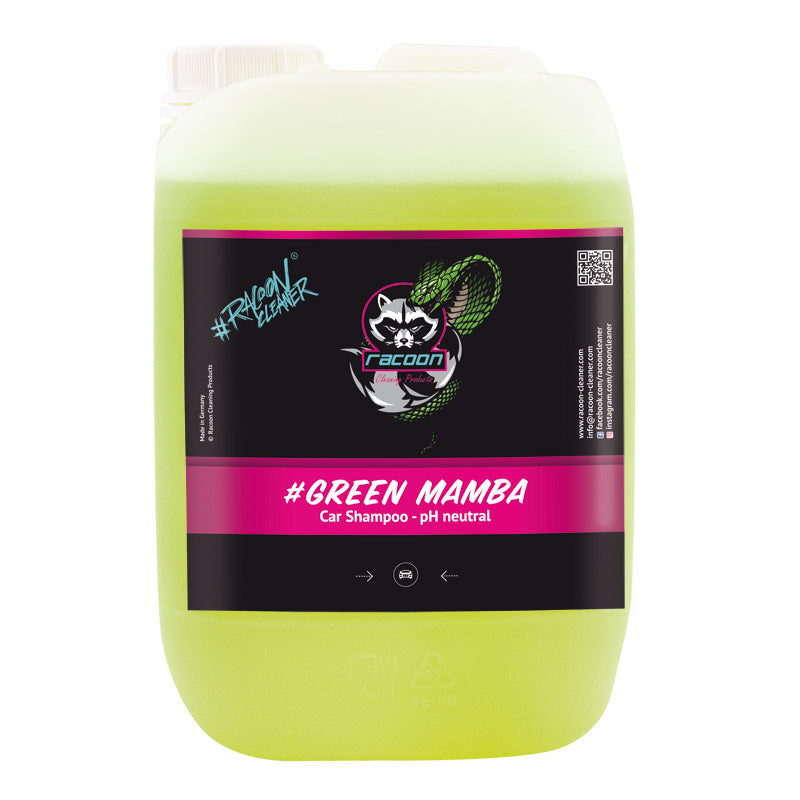 Racoon, GREEN MAMBA Bilschampo - pH Neutral - 5000ml