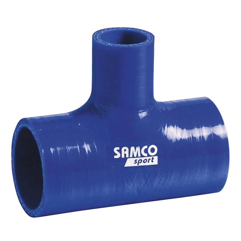 Samco, Silikonslang T-Piece 25mm - längd: 102mm - Ø38mm - Blå