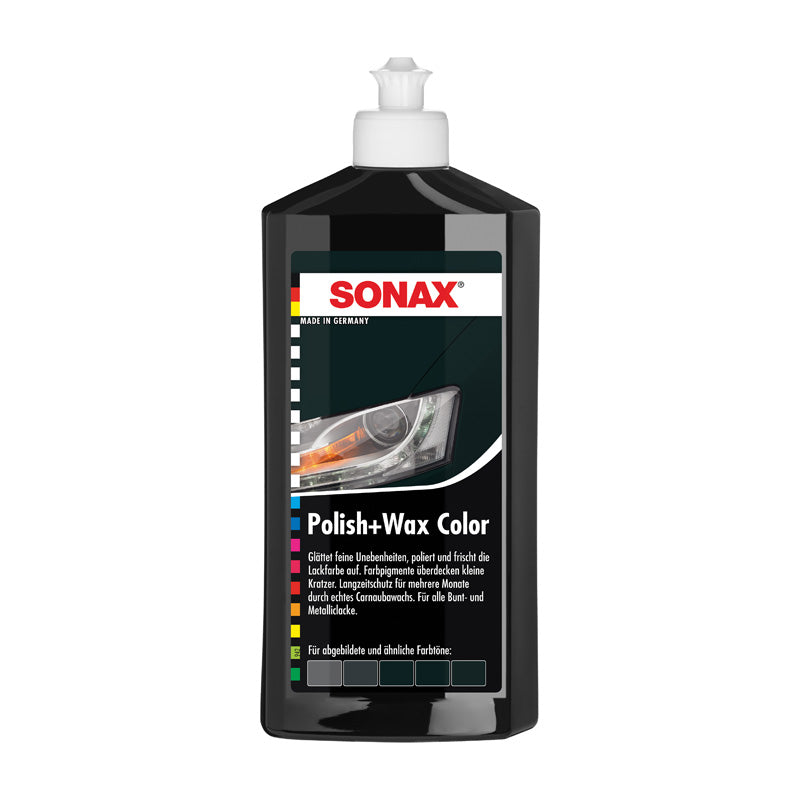 SONAX, Polering & Vax för Black Car - 500 ml