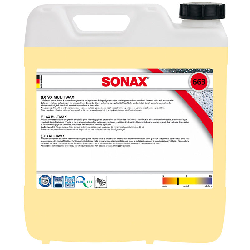 SONAX, Multiwax Care and Protection Concentrate - 10 L