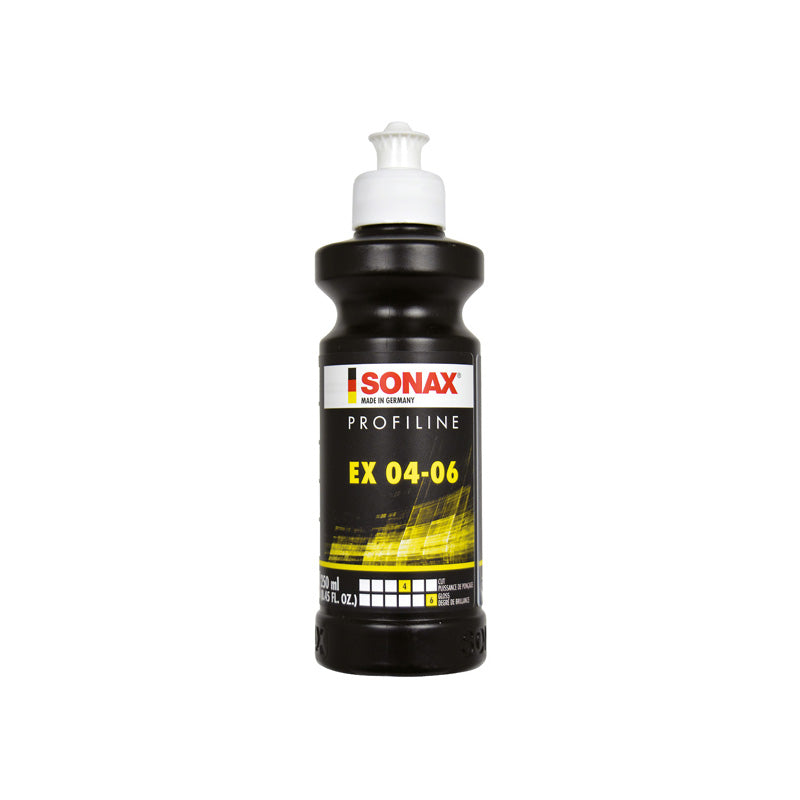 SONAX, professionell polering - 250 ml - Silikonfri, djup glans och färgåterställning