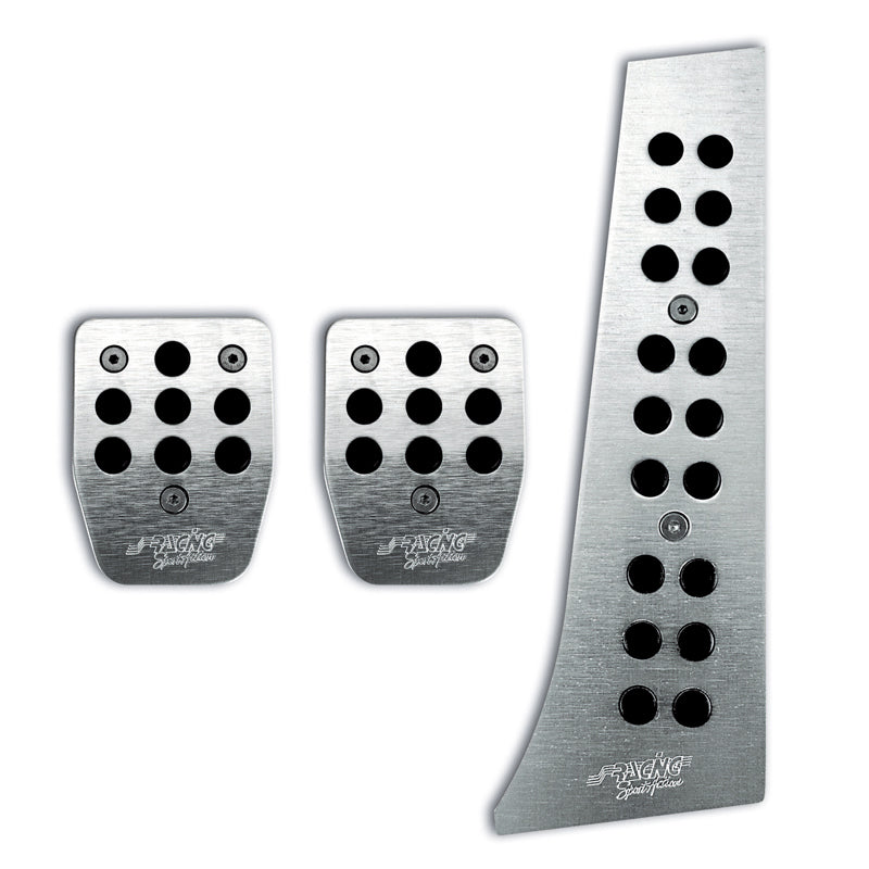 Simoni Racing, Sport Pedal Set - Borstad aluminium med antisladdgummi