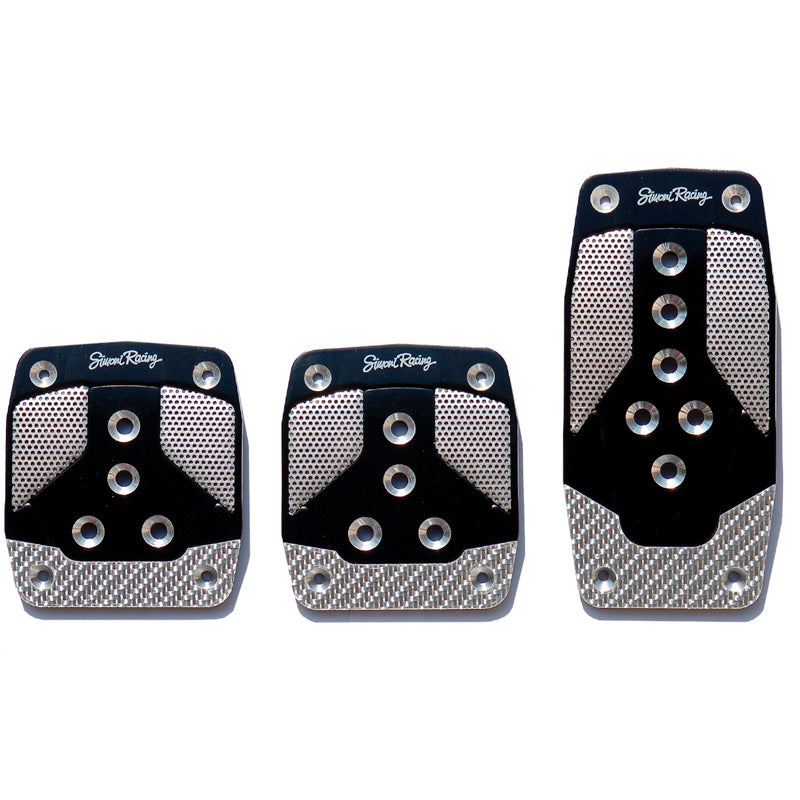 Simoni Racing, Sport Pedal Set Carbon Design - Svart/Aluminium - Manuell