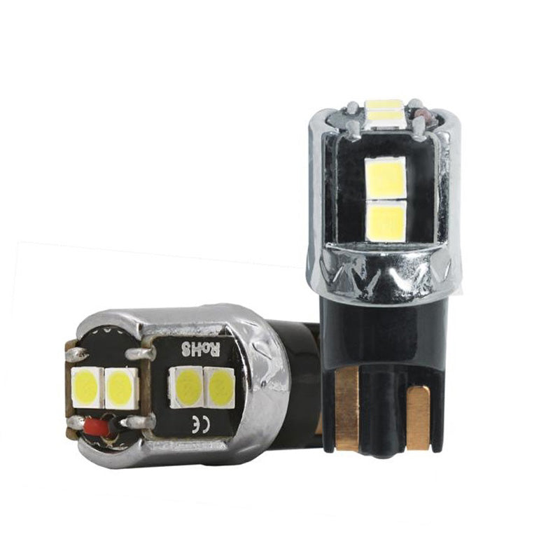 Simoni Racing, T10 6-LED-lampor - Canbus No-Polarity - High Brightness Super White - 2 st.