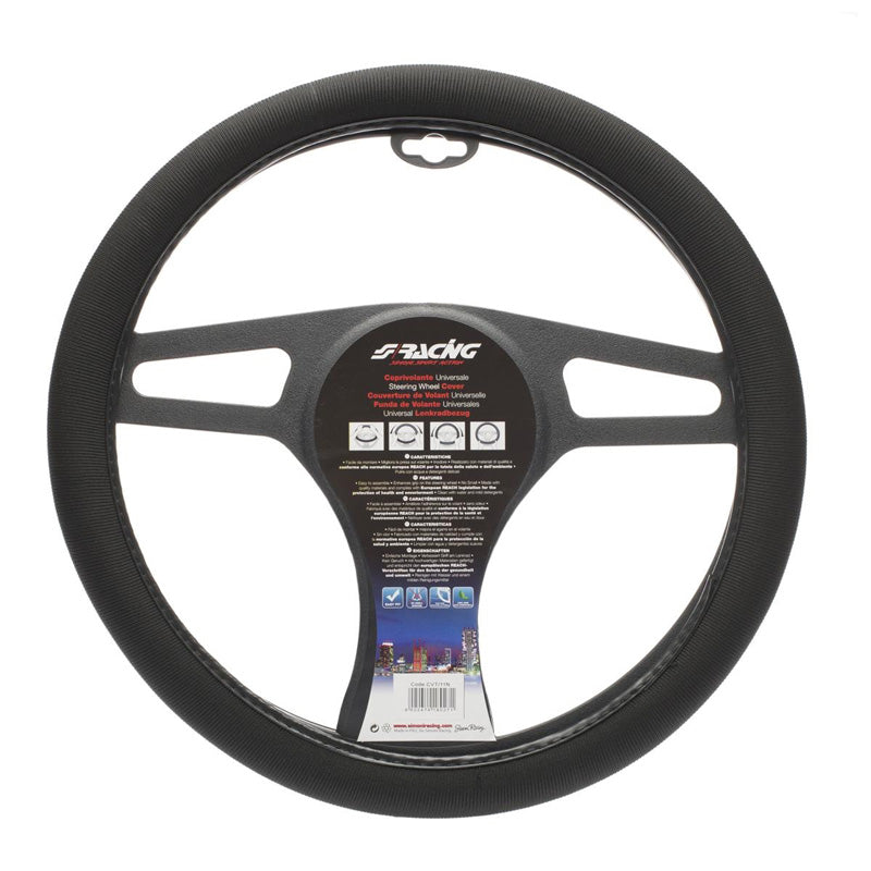 Simoni Racing, Säte hjulskydd - Svart Bomull - 37-39cm