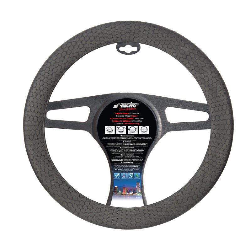 Simoni Racing, Comfort Wheel Cover - Svart Silikon - 35-40cm