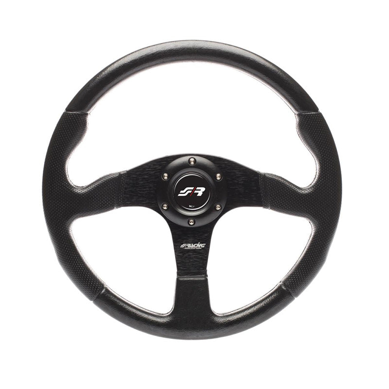 Simoni Racing, Sportratt, Match - Svart PU - Diameter 350mm