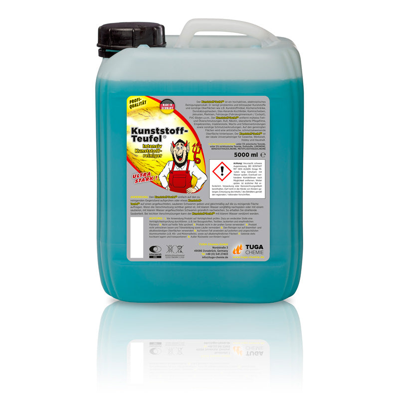 Tuga Chemie, Intensiv Plastic Cleaner - Blå - 5000ml