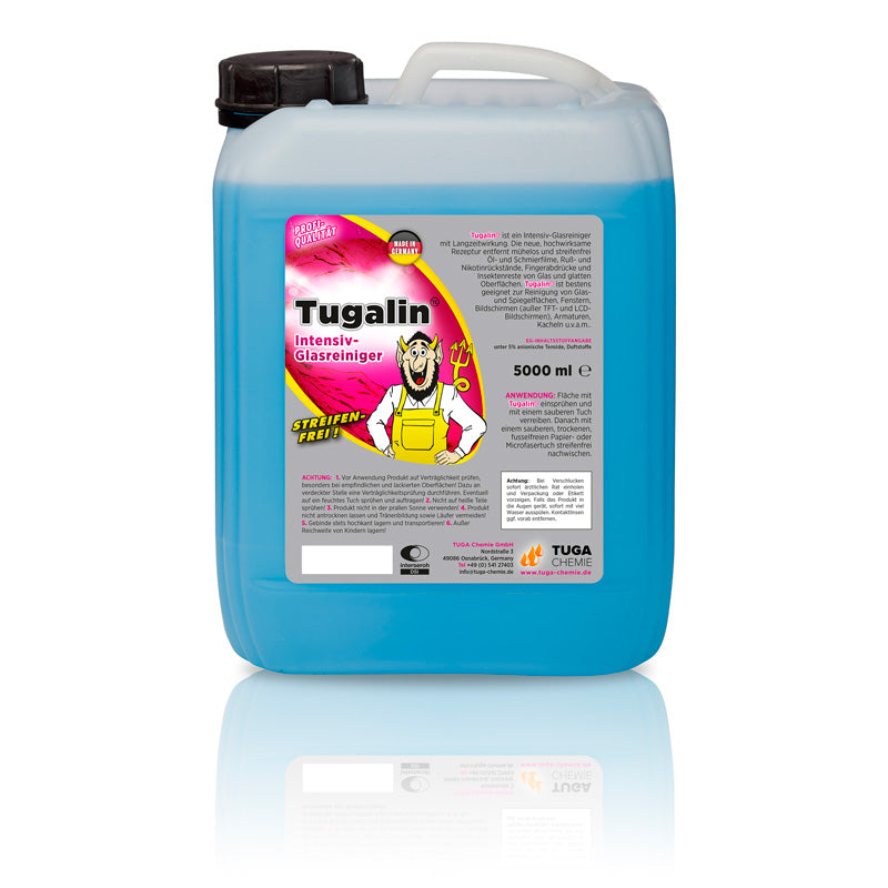 Tuga Chemie, Nano Glass Cleaner - Streak Free - 5000ml