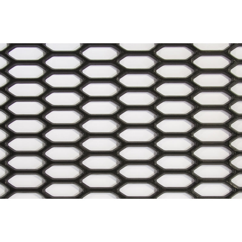 AutoStyle, Race Mesh Plate - HEX Design - Svart - 150x30cm